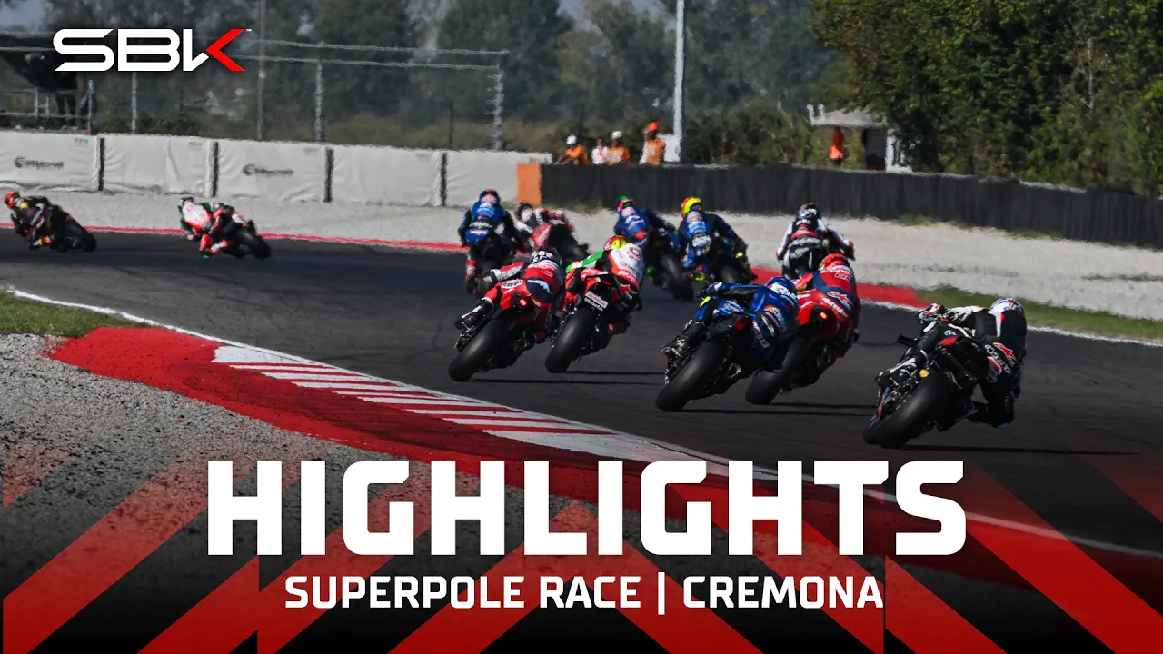 FULL HIGHLIGHTS: Superpole Race at Cremona 🍿 | 2026 #EmiliaRomagnaWorldSBK 🇮🇹