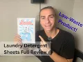Freddie Laundry Detergent Sheets - Watch Before Buying