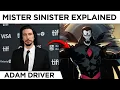 Adam Driver Mister Sinister Explained The Magneto Fakeout That Broke D23
