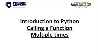 Perfect Python - Lesson C1