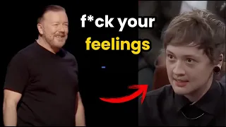 ricky gervais brutally destroys woke culture