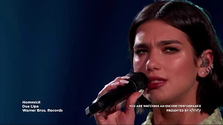 Dua Lipa Encore Performance of \