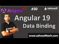 Data binding in Angular 19 Data Binding in Angular Angular 19 Tutorials in Hindi
