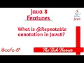 What is Repeatable annotation The Tech Trainer