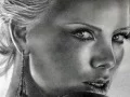 Download Lagu How to drawing portrait | Charlize Theron | Pencil portait Time-lapse