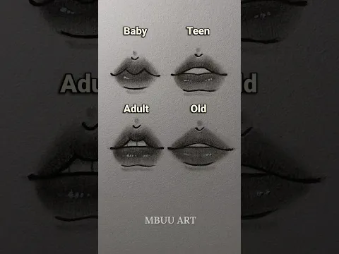 Realistic Lips drawing tutorial✏️ #drawing #tutorial #howtodraw #sketch #art #shorts