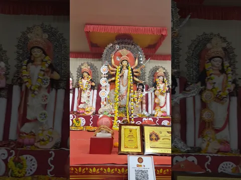 এই বছর প্রথম দুর্গা প্রতিমা দর্শন - গৌর সিটি দিল্লী #somjitbhattacharyya #ytshorts
