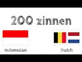 Download Lagu 200 zinnen - Indonesisch - Nederlands