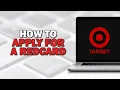 How to Apply for a Target RedCard Debit or Credit Card Quick Tutorial