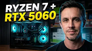 Maquina do cliente Matheus - Ryzen 5700X - RTX5060 - 32GB