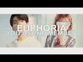 [ karaoke ver. ] bts - euphoria // 2 member version ( you as member )