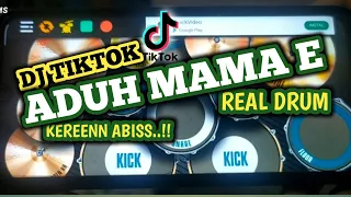 Download ADUH MAMA E - DJ TIKTOK TERBARU 2021 REAL DRUM COVER MP3