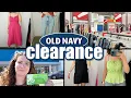 Shop with me at Old Navy for CLEARANCE and using Supercash dressing room try on haul