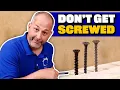 What Screw to Use For Your DIY Project Fasteners Tools Guide