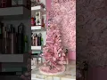 Decorating My 5 Pink Christmas Tree