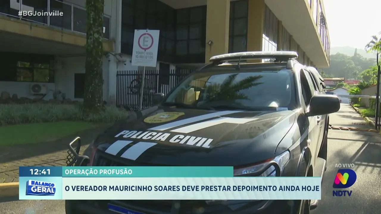 Operação Profusão: vereador Mauricinho Soares deve prestar depoimento ainda hoje