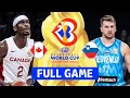 QUARTER-FINALS Canada v Slovenia Full Basketball Game FIBA Basketball World Cup 2023