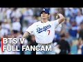 Download Lagu BTS Taehyung Throwing The First Pitch at Dodgers Game FULL FANCAM 2025
