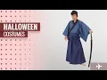 Steampunk Men Halloween Costumes 2018 Ronin Costume - Expelled Samurai