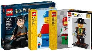 All LEGO Up-scaled Minifigures 2021 - 2025 Compilation/Collection Speed Build