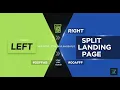 How to Build a Split Landing Page with HTML CSS JavaScript Beginner Friendly Tutorial