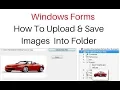 Image Upload picturebox and save into folder windows forms C