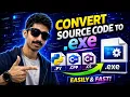 How to Convert Source Code to EXE in C Python C Step by Step