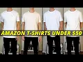 Ranking 8 Amazon T-Shirts Under 50