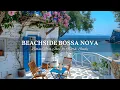 Download Lagu Summer Bossa Nova Morning Coastal Ambience ~ Chill Jazz Music \u0026 Wave Sound for Relax, Study, Work