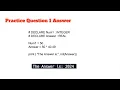 Python Basics series complete IGCSE