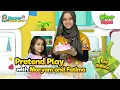 Download Lagu Omar \u0026 Hana | EID EDITION: Play Pretend with Maryam and Fatima | Islamic Cartoon for Kids