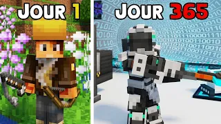 J'ai passé 1 an sur MINECRAFT ETERNAL, voici ce qu'il s'est passé...