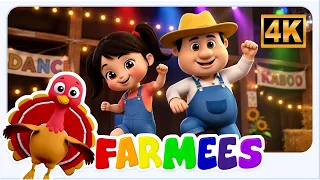 Farmees | La Fête de la Danse Kaboochi 💃🎉 | Chanson et Danse pour Enfants