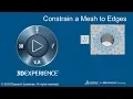 Constrain a Mesh to Edges in 3DEXPERIENCE