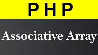 Associative Array in PHP Hindi
