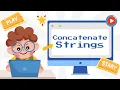 Concatenate strings using Python