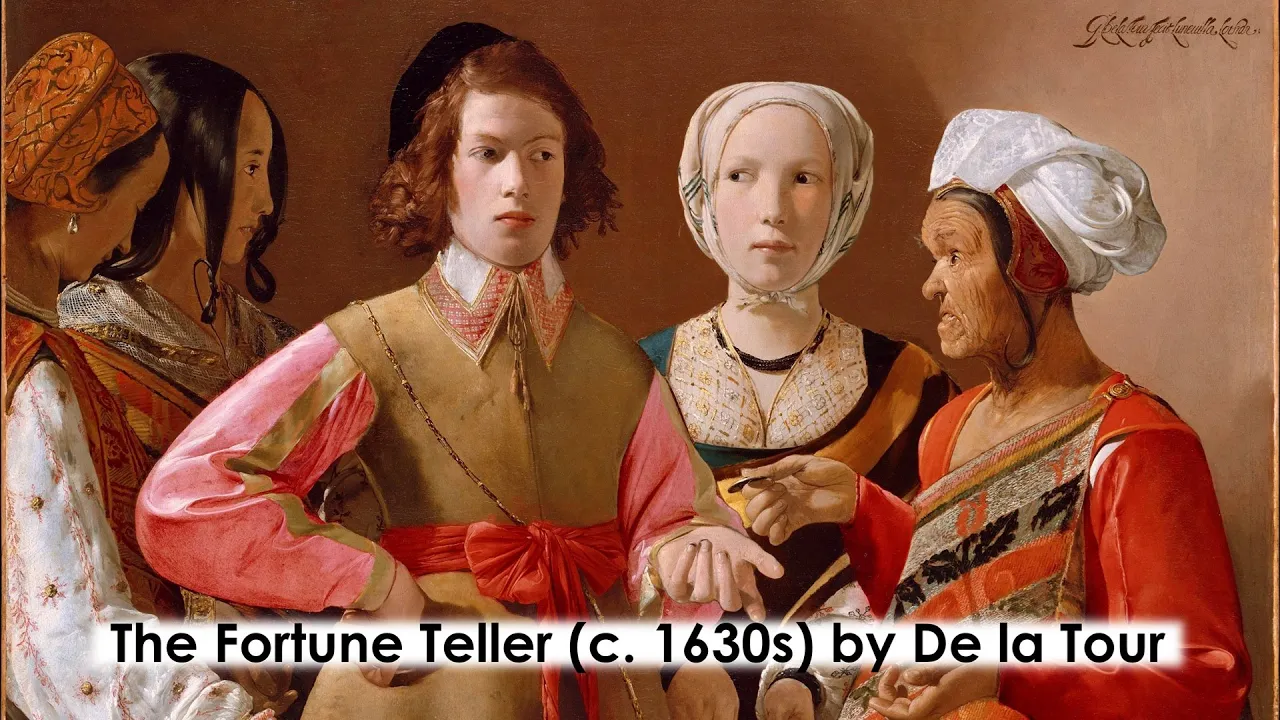 The Fortune Teller (c. 1630s) by Georges de la Tour