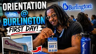 Orientation Day Burlington first day