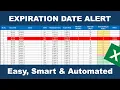 Ultimate EXPIRY DATE TRACKER in Excel Stop Wasting Products Excel
