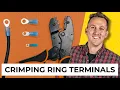 Ring Terminal Crimping - Wire Terminal Basics Ep