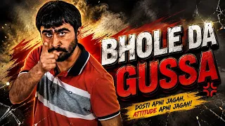 Bhole da gussa vi  maada 💢 | Latest Punjabi Movie | Oye Bhole Oye