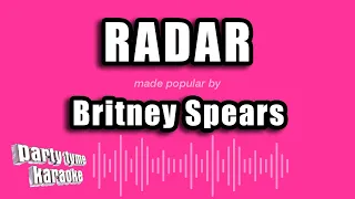 britney spears radar karaoke version 