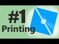 Roblox Scripting 2022 - Episode 1 Printing