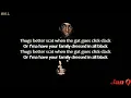 Big L - All Black (Lyrics)