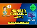 Python Mini Project - Upgraded Guess Game AI vs Human Challenge
