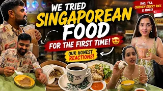 We Both Tried Singapore’s Famous Food… WHO LOVED IT? 😂