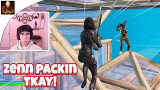 ZENN vs TKAY 1v1 ZONEWARS FORTNITE