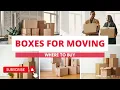 Boxes for Moving Where to Buy