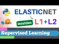 Scikit-learn 30 Supervised Learning 8 Intuition for ElasticNet
