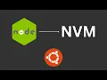 Install and switch NodeJS version with NVM NodeJS